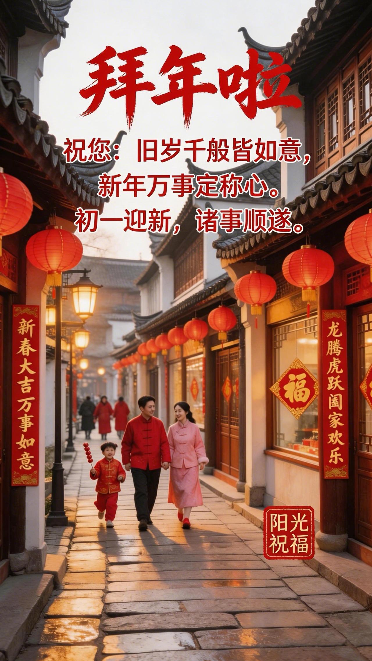 新春快乐，马年吉祥[祈祷]新春快乐马年到了你有什么祝福的话送给大家马年祝福语