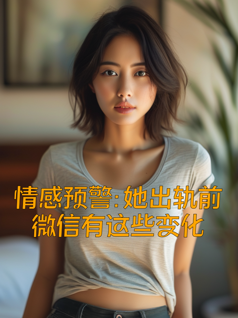 情感预警：她出轨前，微信有这些变化