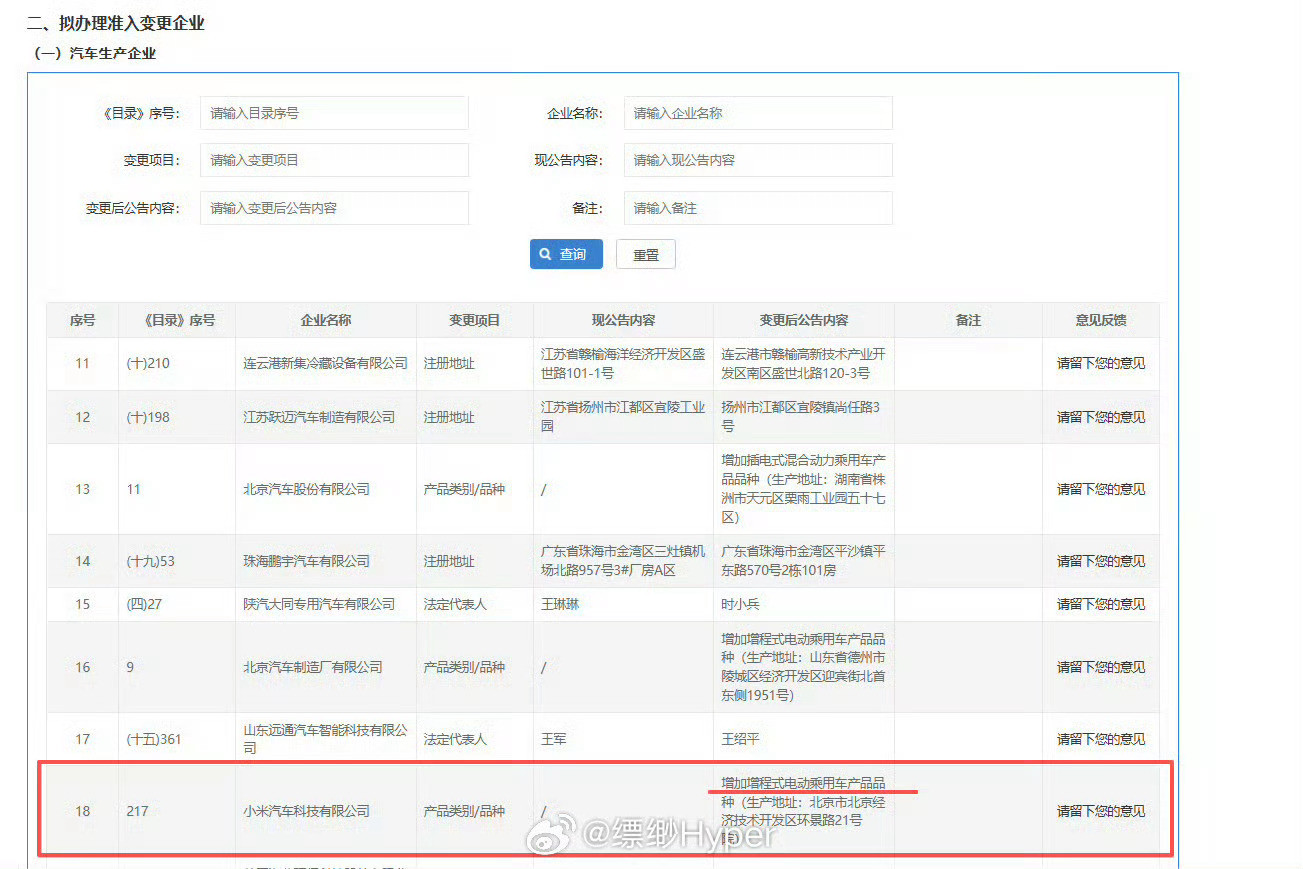 小米的增程车确定在北京生产，昆仑系列是走量产品，会为成为接下来小米的真主力走量产