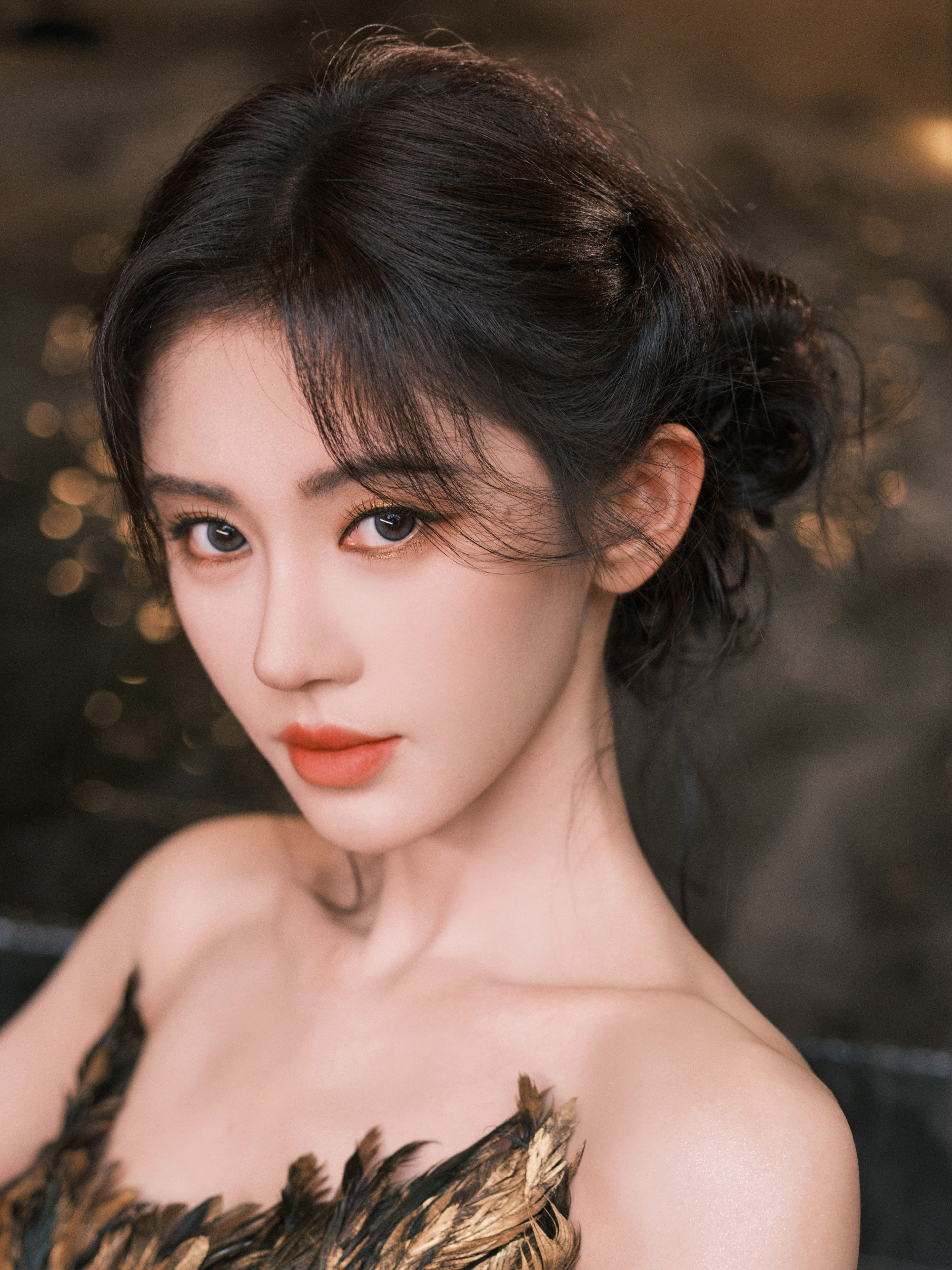 鞠婧祎姐姐妆造真美​​​