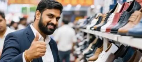 一位印度客商跑到义乌，跟当地老板订了两千双鞋，付了一点定金，然后提了个要求：货先