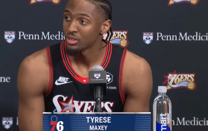 NBA常规赛，马克西在打破队史三分命中纪录后接受采访，谈到了自己的感受：“我真