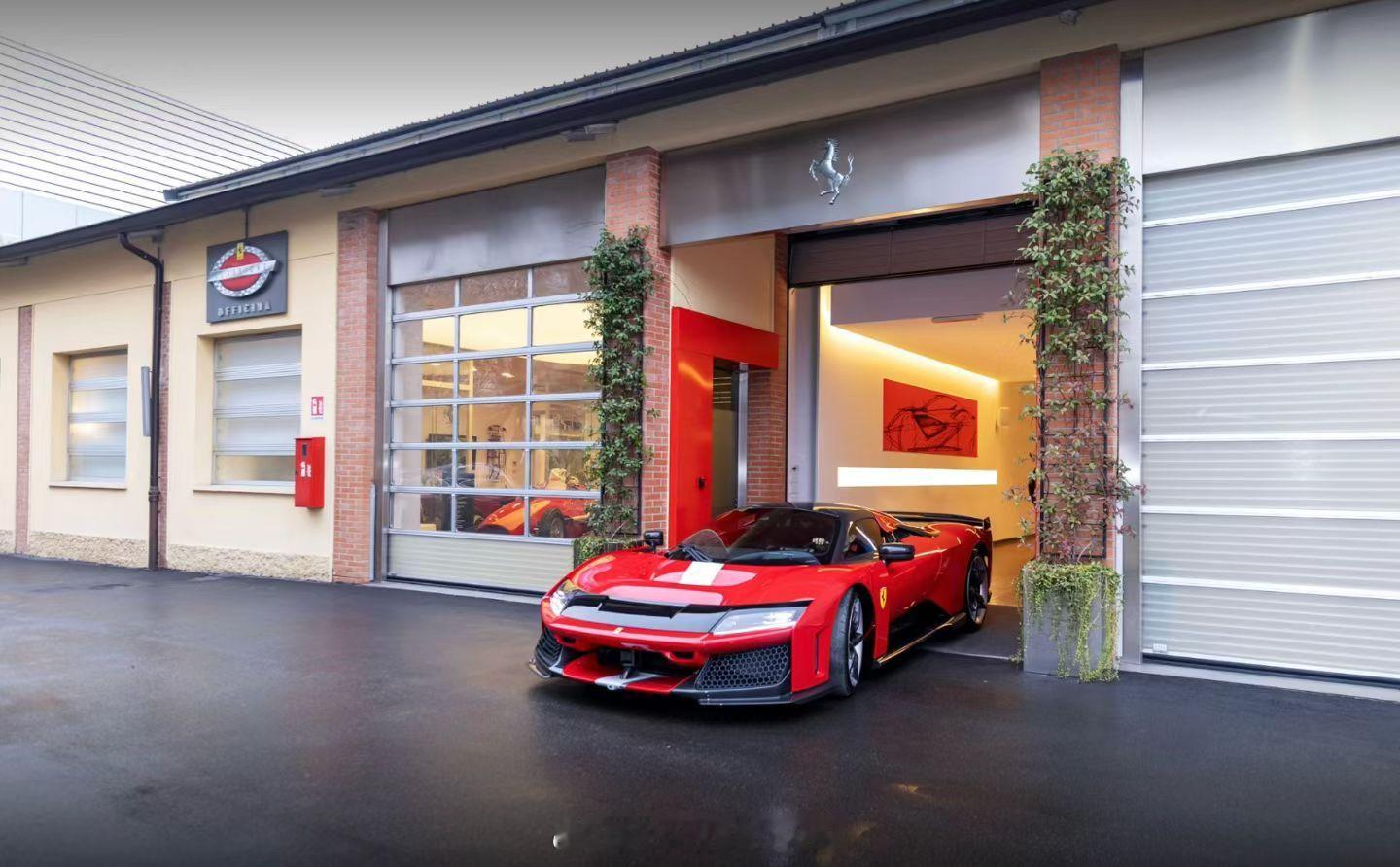 太狠了林志颖喜提马王法拉利F80