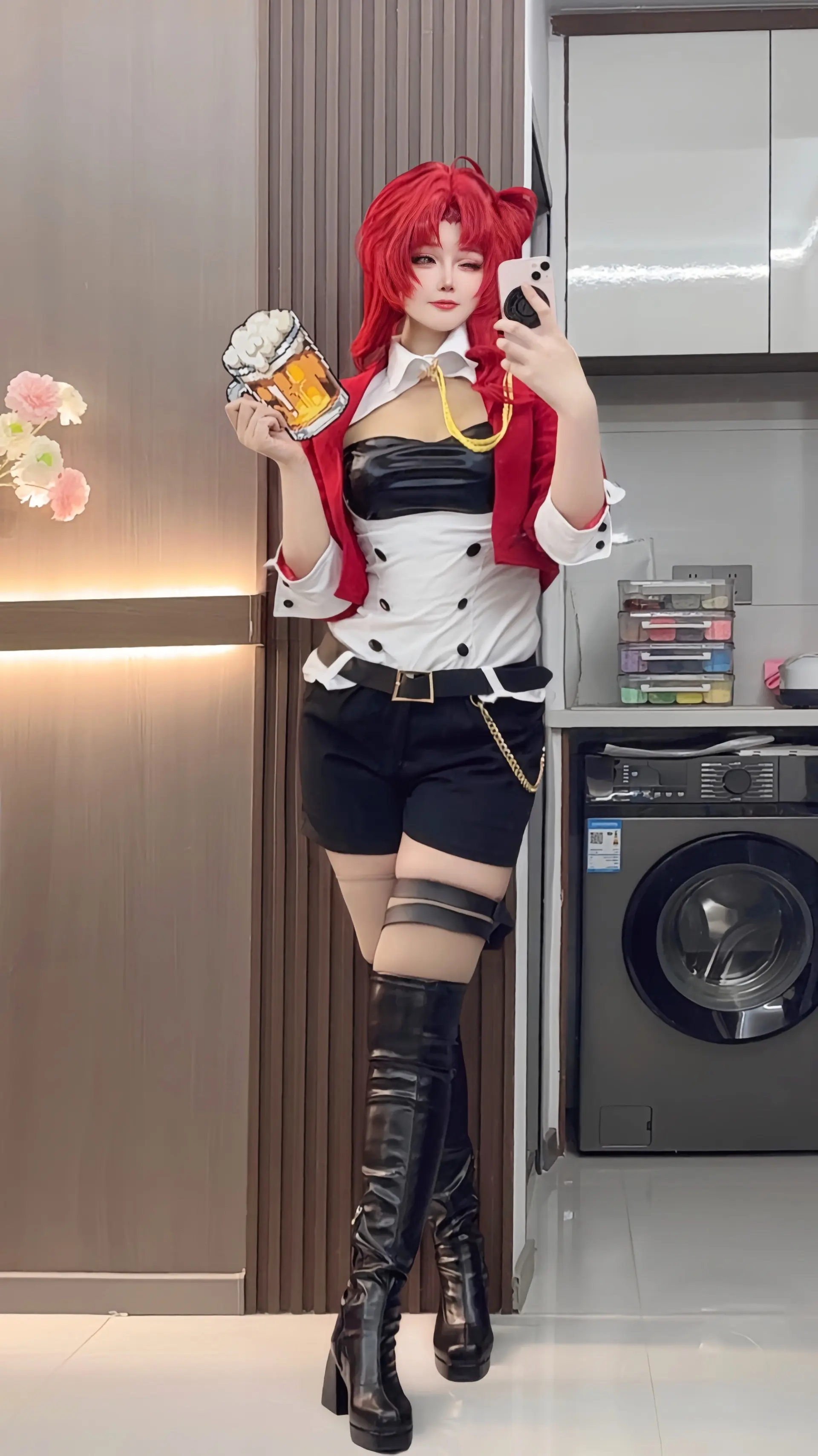 我怎么cos姬子老师了？