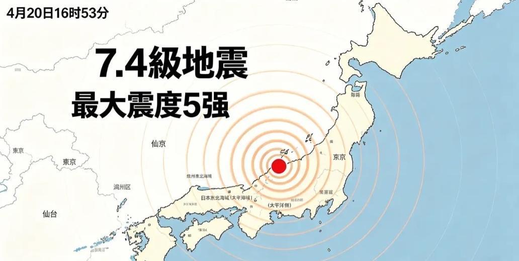 看样子日本真的要陆沉国灭了日本那边又地震了，这次的事有点意思。地震不大不小