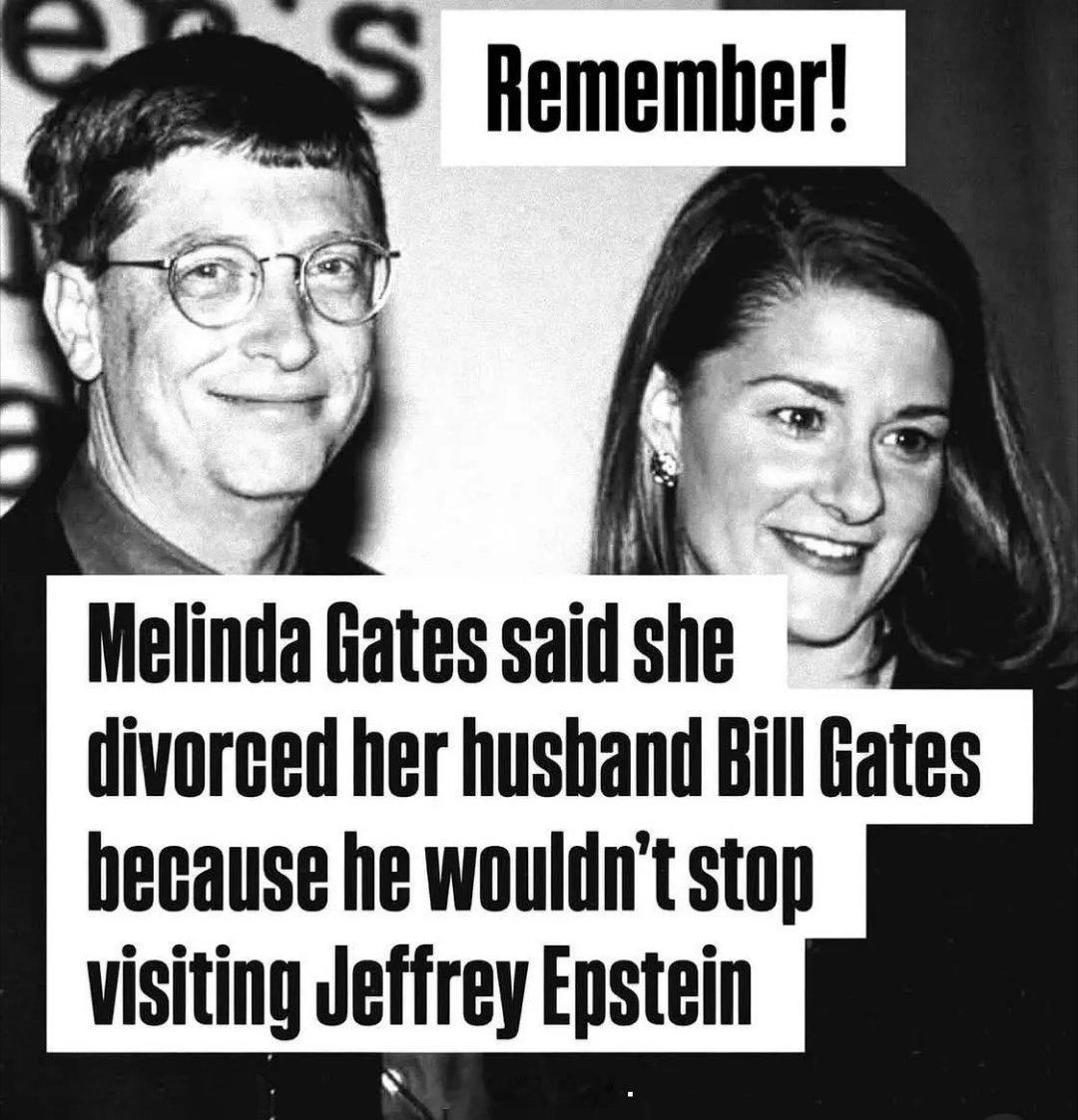 在爱泼斯坦档案：比尔·盖茨与一名据称与爱泼斯坦的性贩运受害者在一起。爱泼斯坦的网