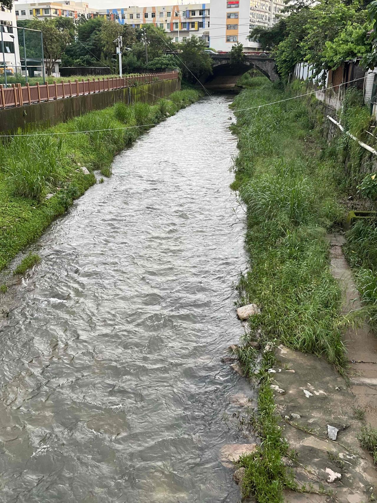 这些河流为什么弄干净一点，把河床的草和泥全部清掉，刚雨水来临的时候河床还可以装多