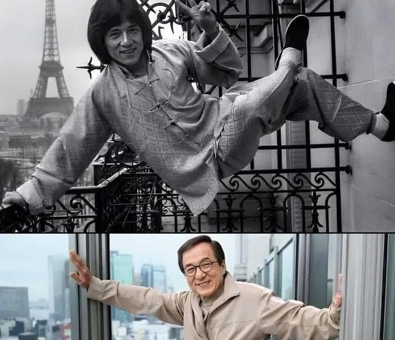 成龙调皮了