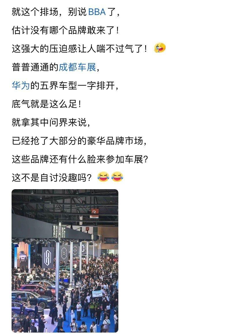 国际车展只有国产车的话，这算不算崛起了？​​​