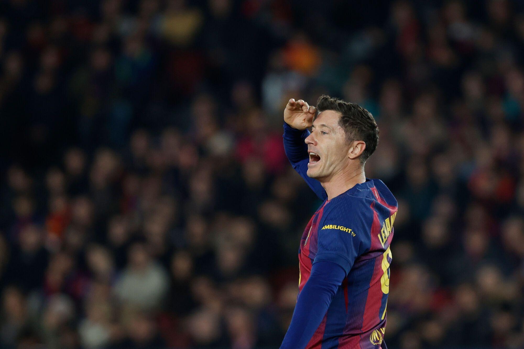 每体: 迈阿密国际无意引进莱万, 队内已有苏亚雷斯