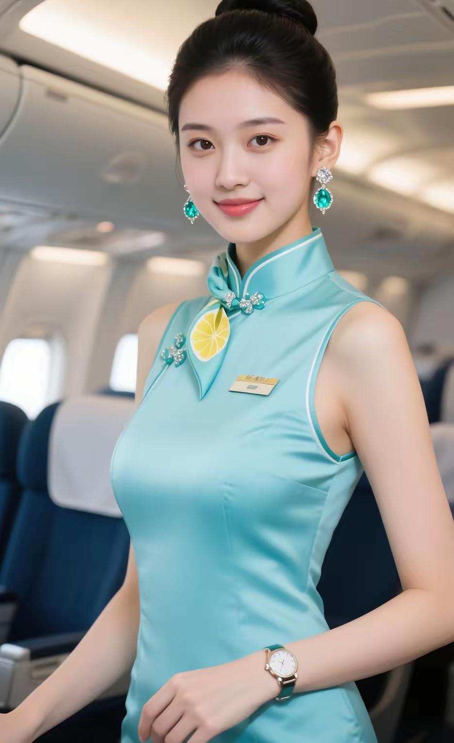 碧空如洗，云卷云舒。