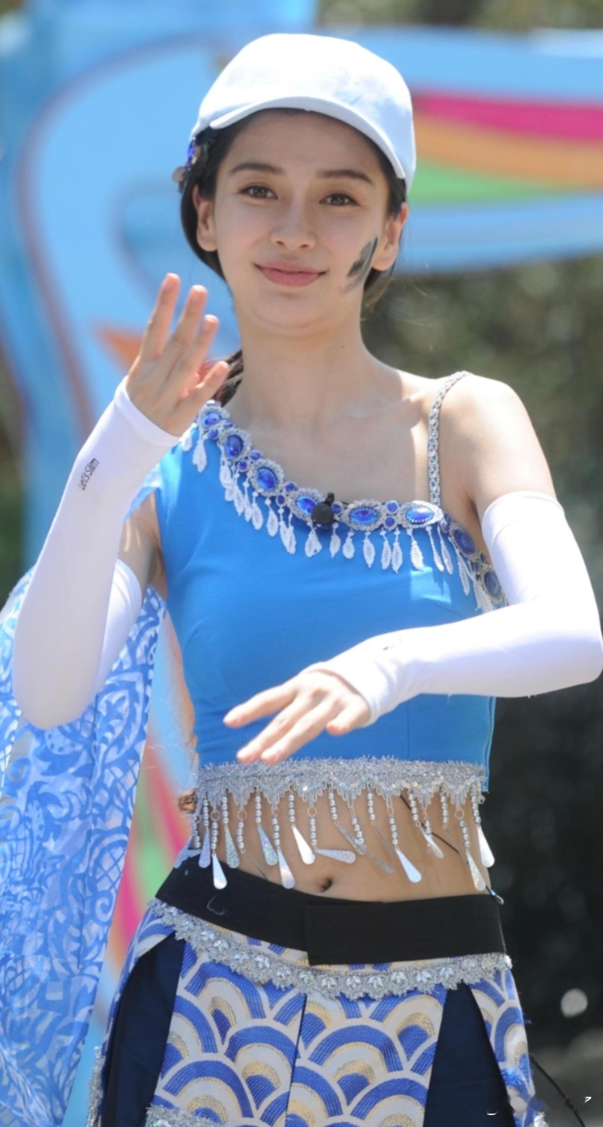 早期跑男时期的Angelababy，真是越看越漂亮