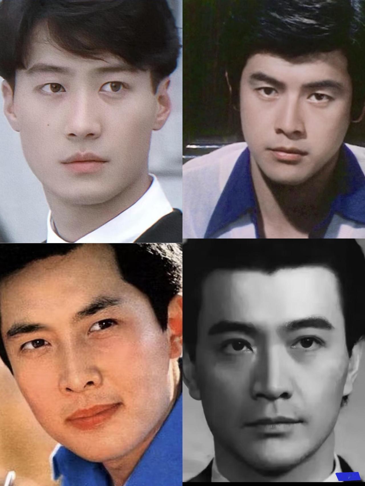 3万网友选出来的帅哥，公平黑白照，选哪个？黎明真是雷打不动，气质独特，现代装
