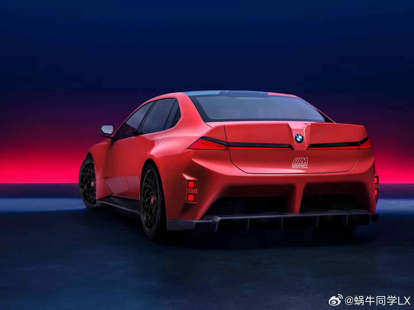 宝马昨晚发布的BMWM新世代概念车，基于NeueKlasse下一代架构打造，