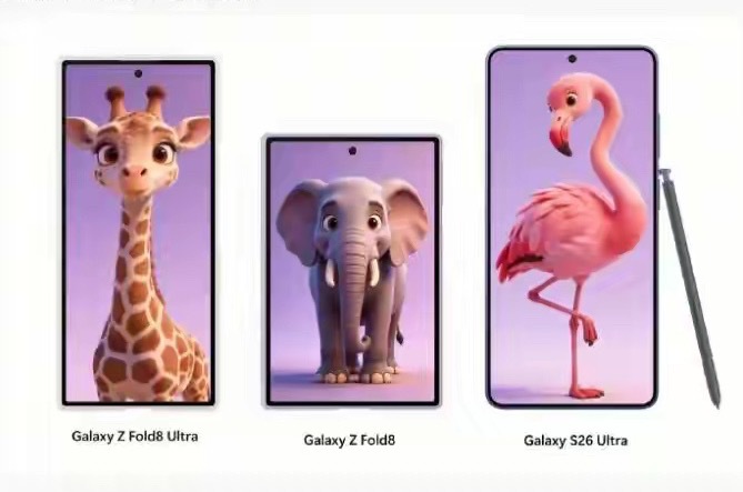 三星即将于7月22日发布全新一代折叠屏GalaxyZFold8，标准版采用全