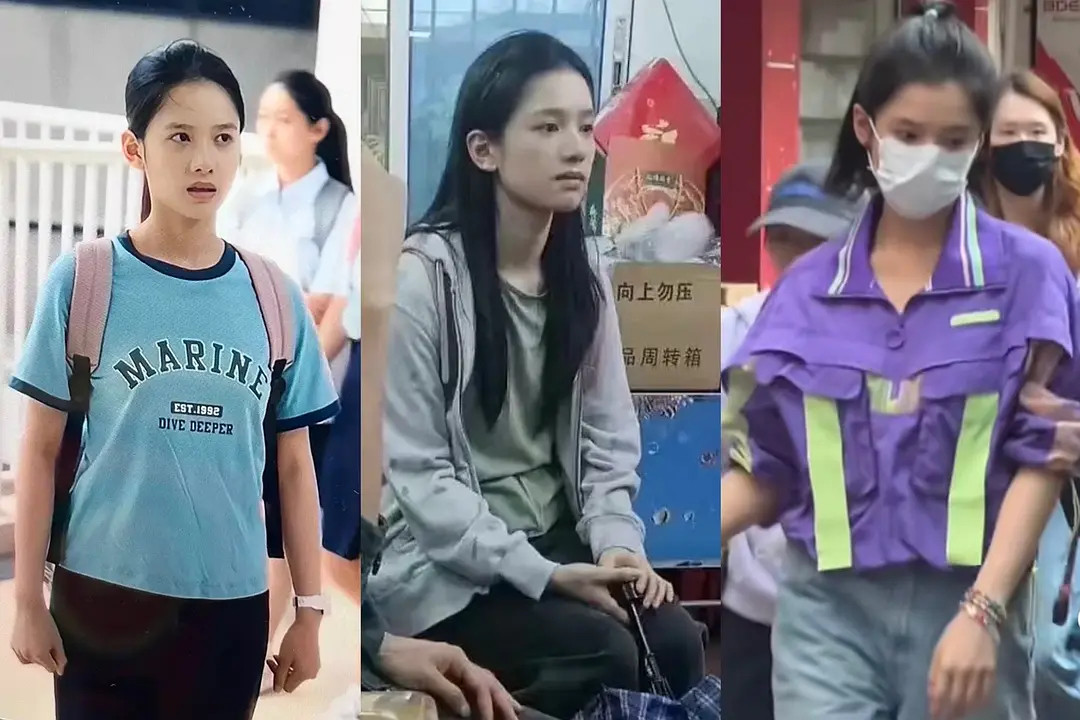 张婧仪新剧《致我那菜市场的白月光》路透再一次印证她拍现代剧真没有时髦的义务，是怎