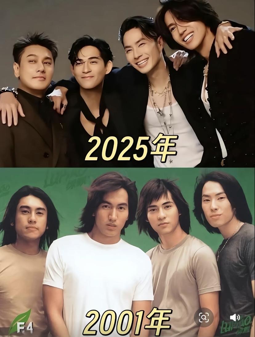 除了周渝民其它三个人的颜值真的get不到。