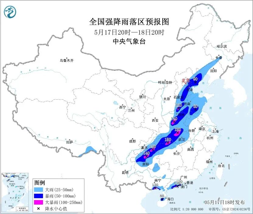 降温8℃至12℃! 暴雨、大暴雨接力!