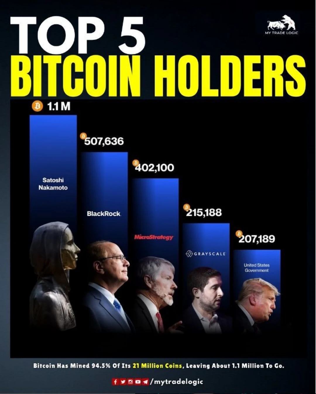 谁在掌控比特币？全球最大持币者曝光