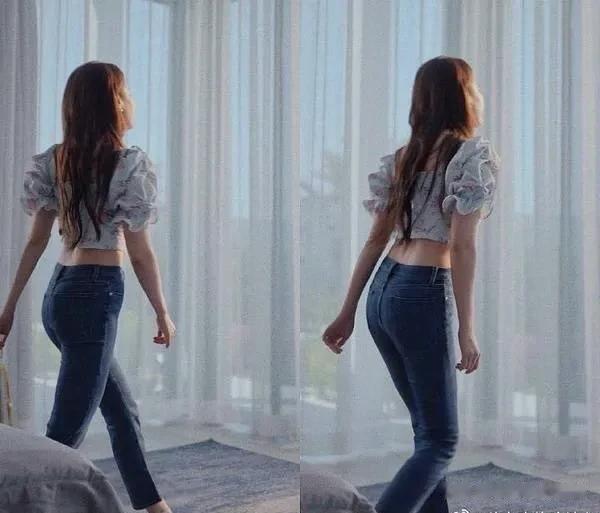 刘亦菲好漂亮的腰窝，哈喇子流了一地她的优点太多了，家世身材容貌思想境界作品，