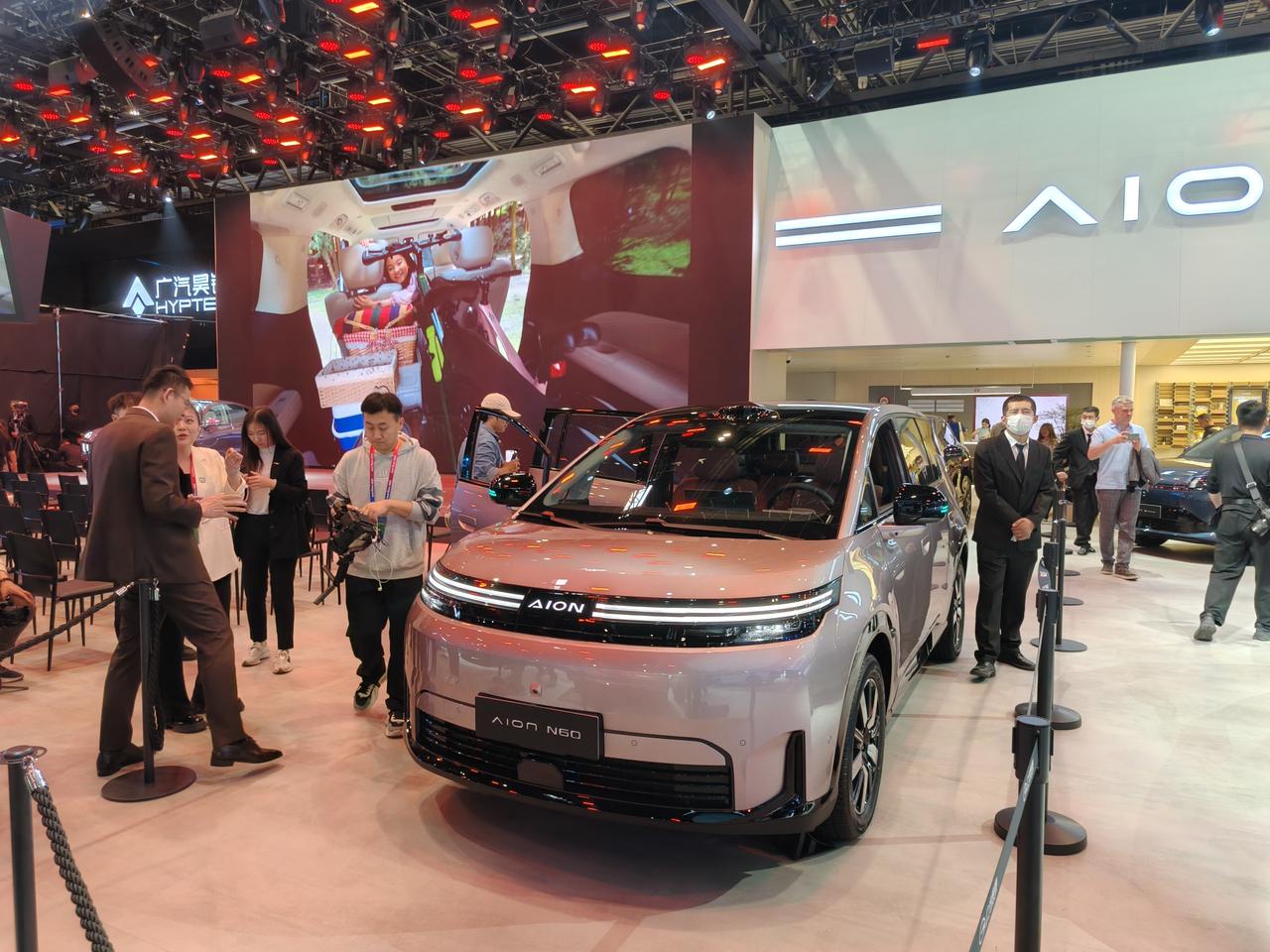 探馆2026北京车展，这是A3馆的【广汽埃安】308展位，埃安N60非常火爆，