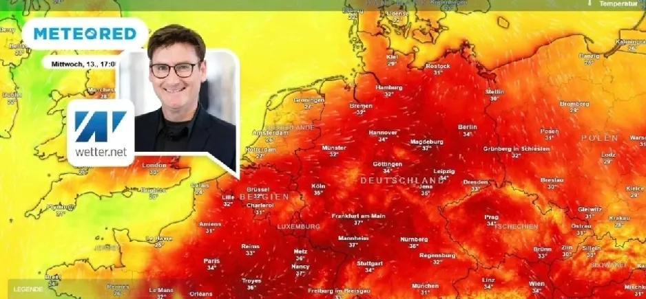 究竟是德国人还是华人说谎？7月份以来，德国遭遇接近40摄氏度的天气，德国人说热