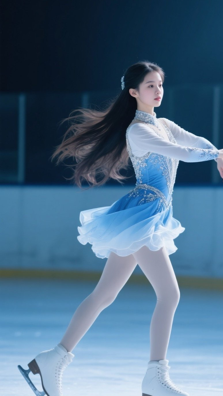 柔美与力量，冰上女神降临