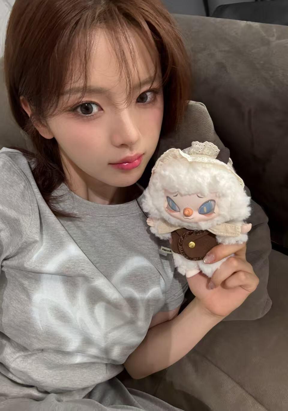 超越回来啦！想死你了“😘哈哈哈哈哈……碎片”杨超越ootd​​​