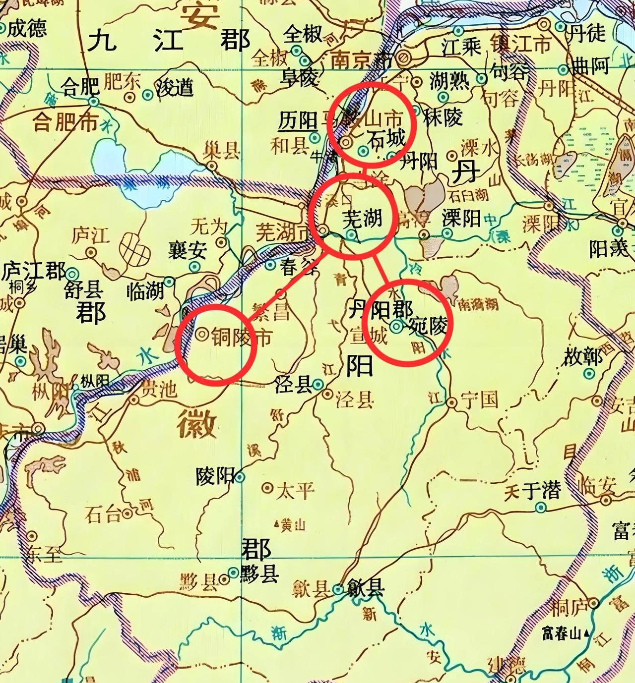 芜湖终有一天要面临三选一的问题，是选择马鞍山、宣城还是铜陵？哪怕芜湖不做选择，安