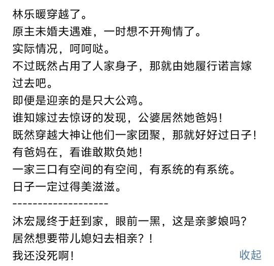 《全家穿越后，她差点守寡》小说