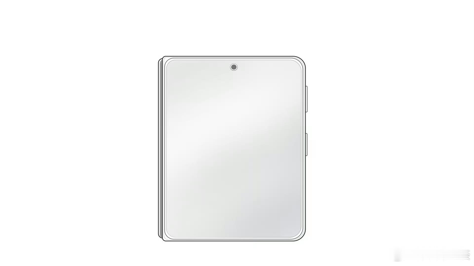 华为大阔折设计图曝光终于要来了，华为PuraXMax，行业首款横向阔折叠，外