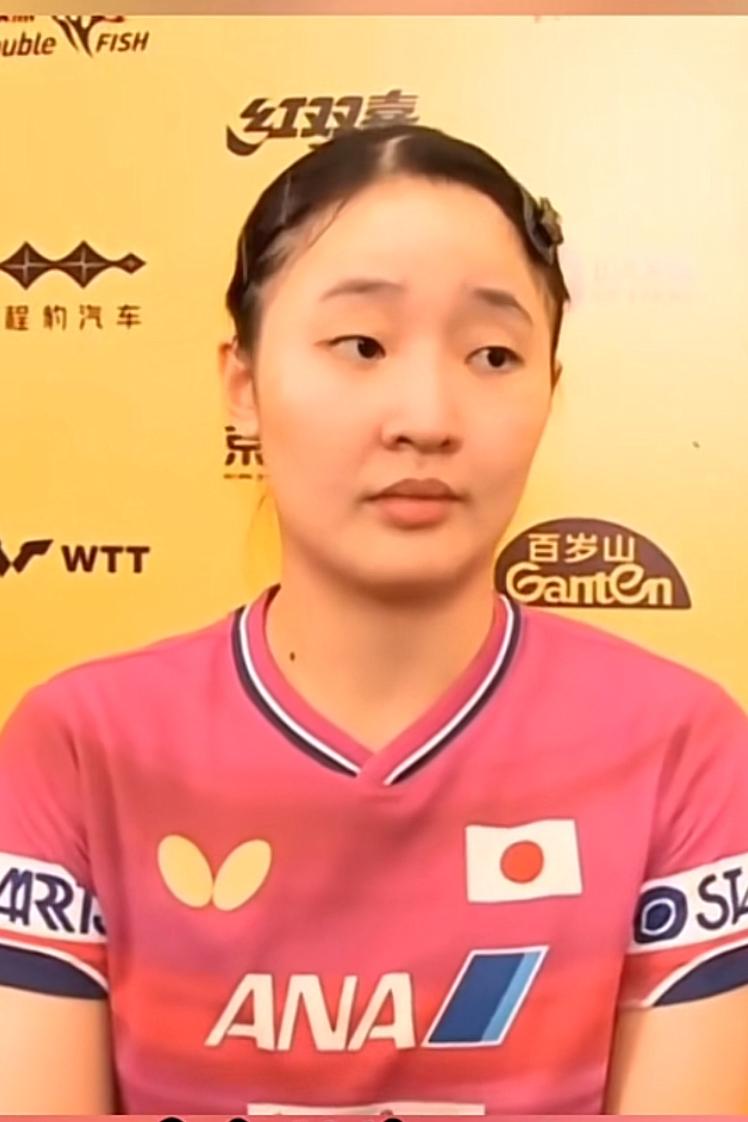张本美和混双失利后接受采访她表示：我和松岛选手是各自发挥，他打他的，我打我的