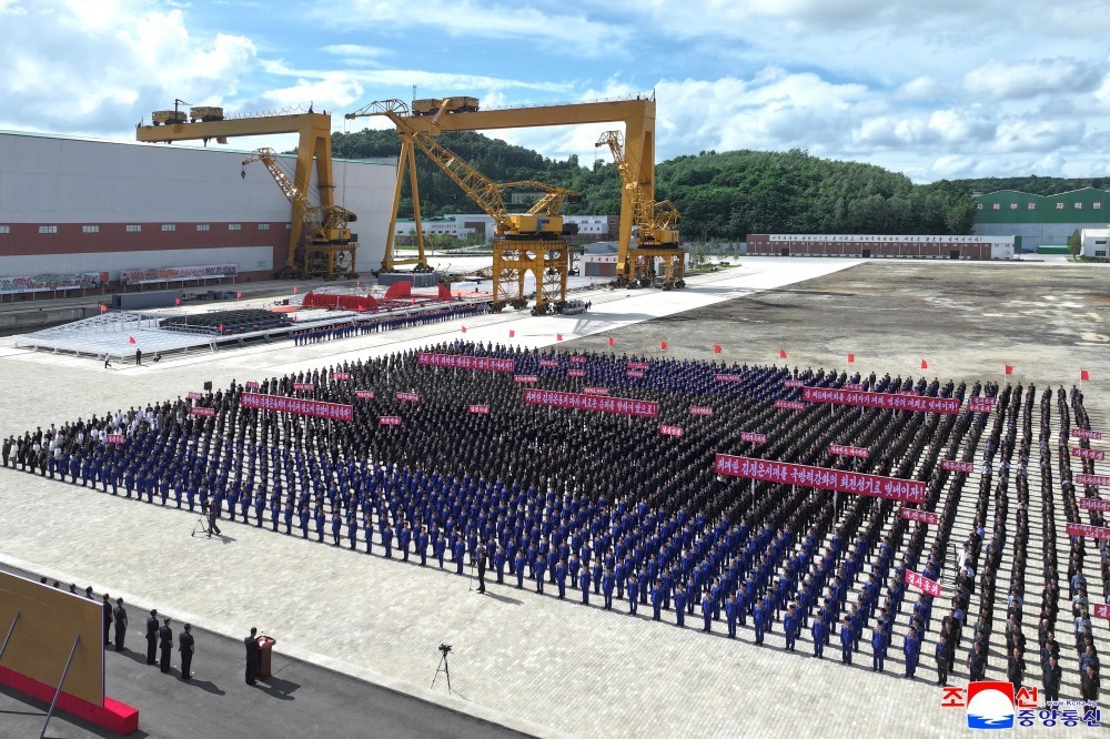 北傀“崔贤”级3号舰开工，预计26年就能完工[666]这个建造速度比美国的“星