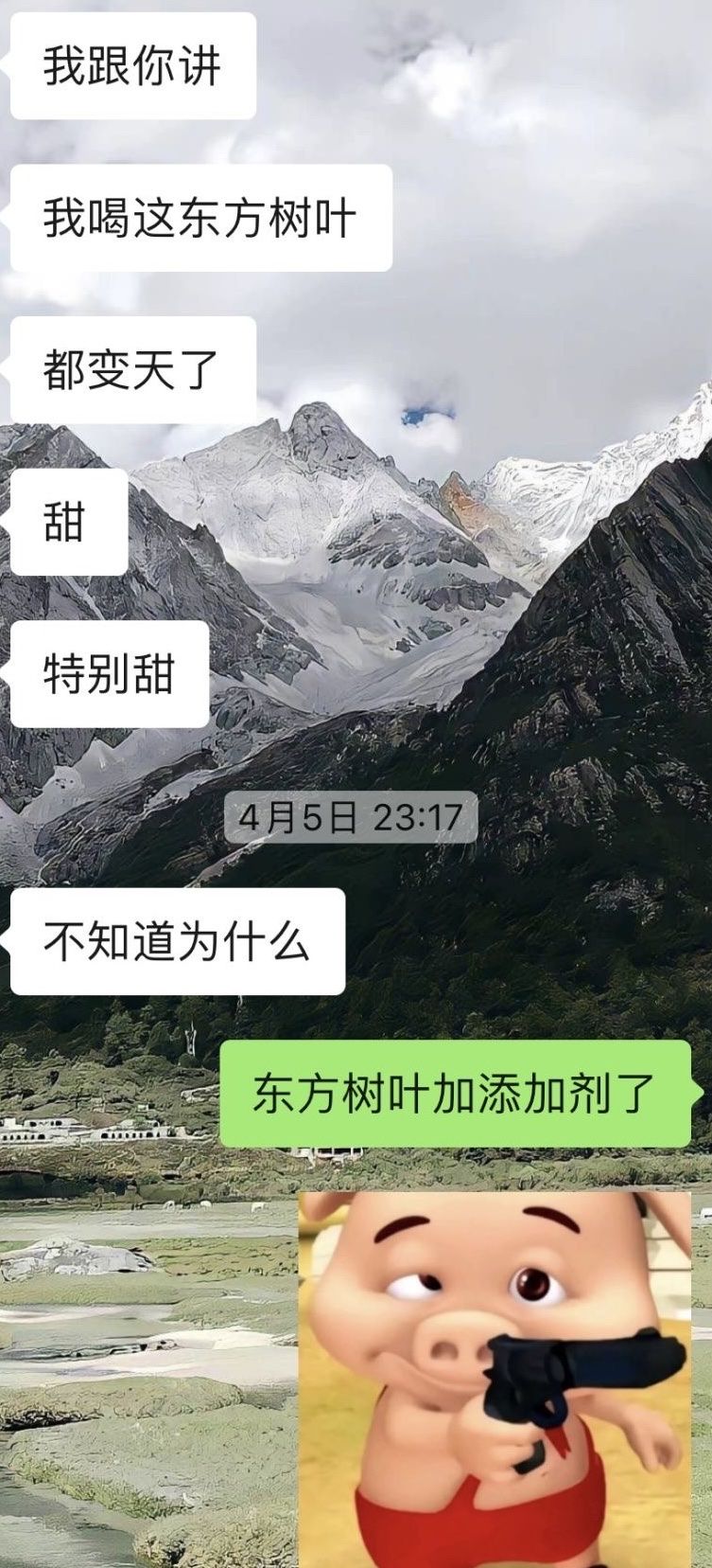 感觉自己有时候挺颠的