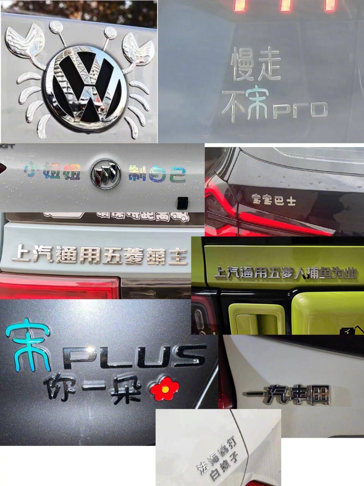 盘点被车友们玩坏的车标