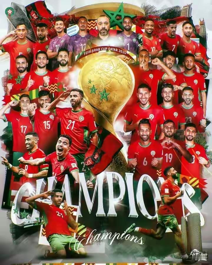 亚洲球队还是难敌非洲球队，今天凌晨，西亚阿拉伯杯决赛，摩洛哥队加时3比2击败约旦