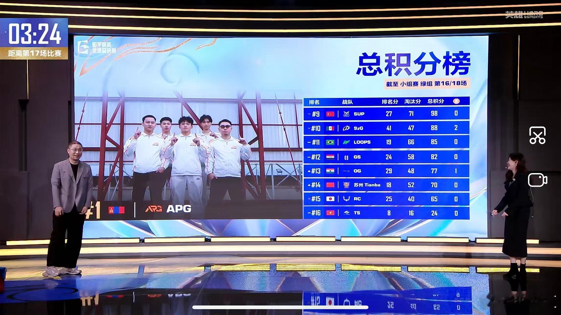 绿组生死局背水一战，天霸全员枪感爆发！精准配合+果断出击，单局狂揽14淘汰分，用