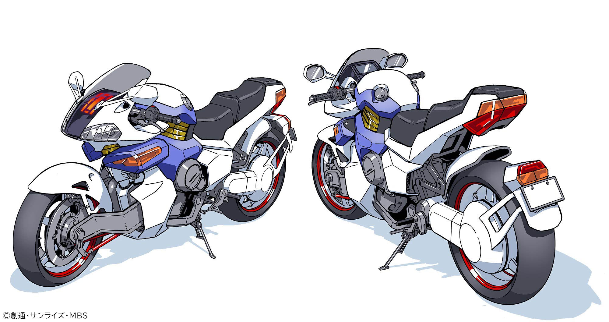 漫画《青春新天地~机动战士高达水星的魔女~》新登场的风灵机车（图1-图2）接下