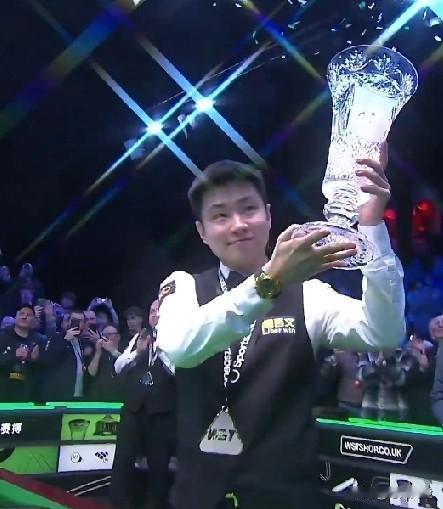 “高效节能”！赵心童正开启冠军收割模式。恭喜，赵心童！继2月初，香港世界大奖赛