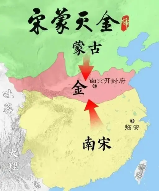整个南宋朝堂，对蒙古的认知非常清晰，他们能感觉到蒙古越来越强。当时有人指出，蒙古