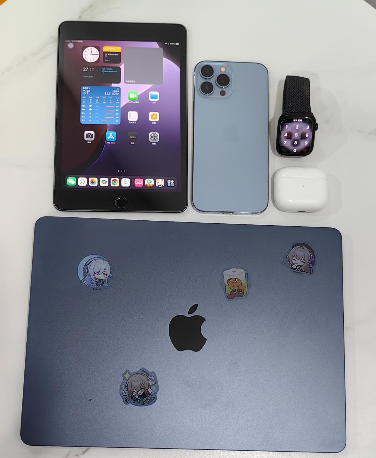 苹果全家桶|浅浅当一天果粉~电脑：MacBookpro（M2pro）手机