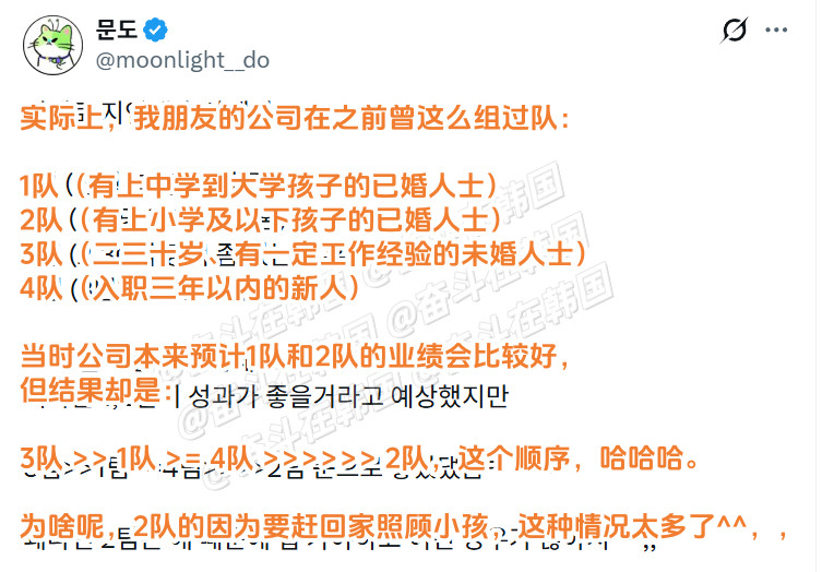 在公司里，就不能未婚的一组、已婚的一组，各自干各自的工作吗？海外新鲜事热点现