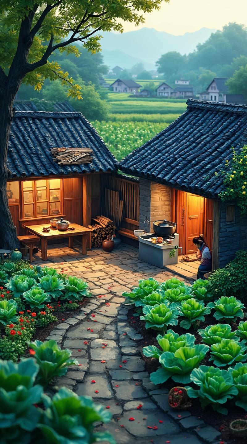 原创视频我的乡村生活ཻ带你走进画里