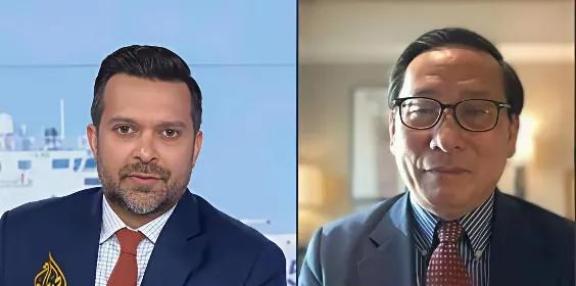 英国一记者质问我国学者高志凯：“难道中国不愿意尊重国际法吗？海牙国际裁决否定了中