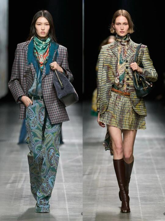 米兰时装周“Etro ”2025～2026 秋冬系列