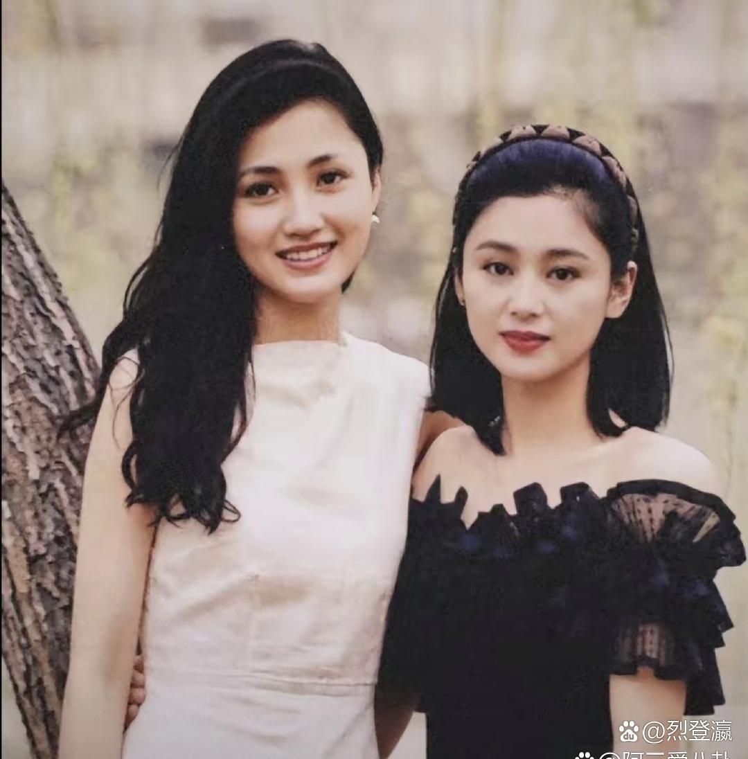 1‎991年的林芳兵和陈红，‏颜值真的绝了。