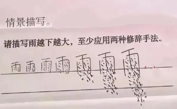 我觉得，这也是个人才，回答的比较生动，也反映了中国文字的博大精深。[呲牙笑][呲