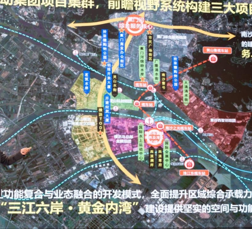 【开建又一个大计划！要在万顷沙岛建一个枢纽新城】南沙开建继要在明珠湾打造中部三江