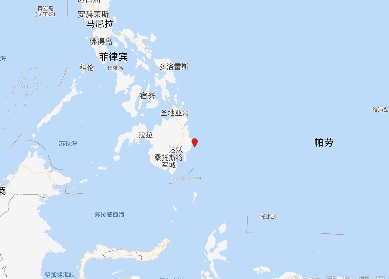【广西地震局】据中国地震台网正式测定：2025年10月10日19时12分在菲律宾