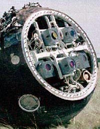 烽火问鼎计划每天认识一件兵器苏联返回式光学侦察卫星的光学镜头，在苏联，大量“天